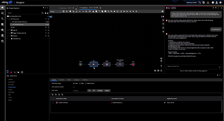 Que™ Integration - AI Wiz to build APIs, Processes & Maps| eQ Technologic